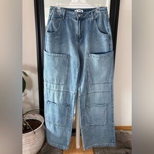 PTCL Cargo Wide Leg Jeans